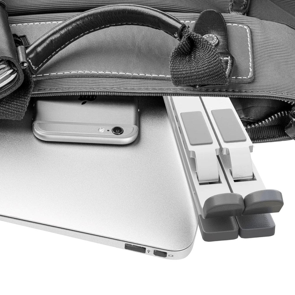 Desire2 Bærbart Laptopstativ - Dimensjons: 10-15,6" - Sølv