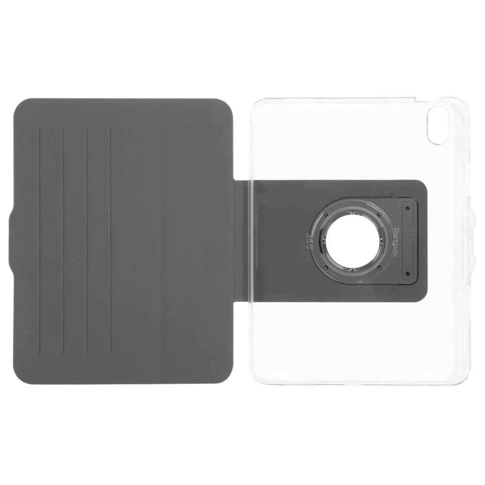 iPad 11" (2025) / iPad 10.9" (2024 / 2022) Targus VersaVu Flip Deksel - Gjennomsiktig / Grå
