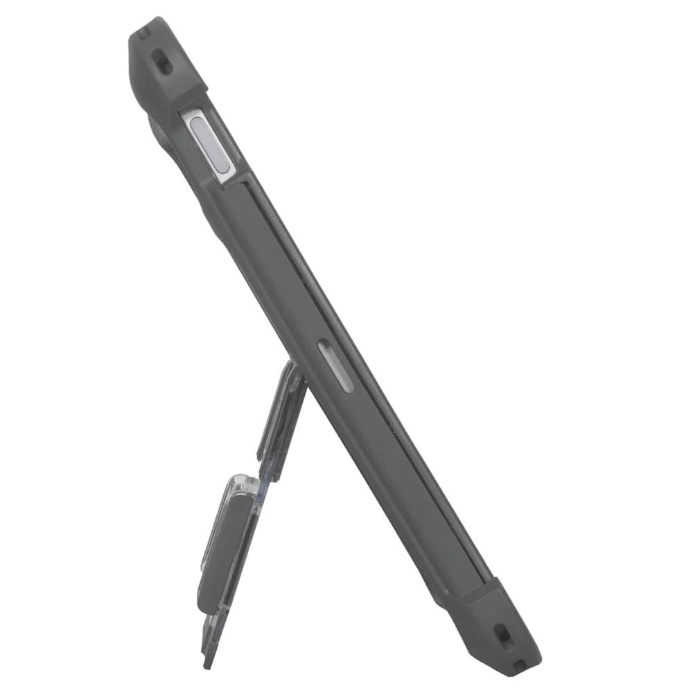 iPad Air 11" (2025 / 2024) / iPad Air (2022 / 2020) / iPad Pro 11" (2022 / 2021 / 2020 / 2018) Targus Håndverksdeksel med Ståfunksjon & Beskyttelsesfilm - Grå / Gjennomsiktig