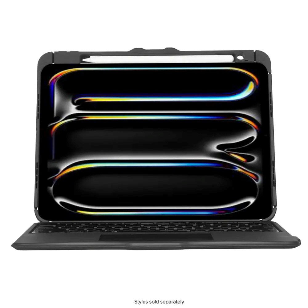 iPad Pro 11" (2025 / 2024) Targus VersaVu Keyboard Flip Deksel - Nordisk Layout - Svart