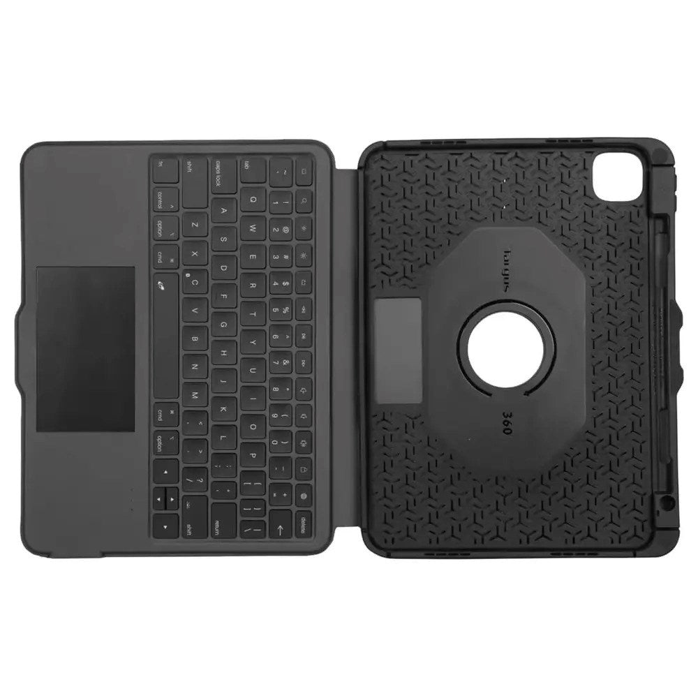 iPad Pro 11" (2025 / 2024) Targus VersaVu Keyboard Flip Deksel - Nordisk Layout - Svart