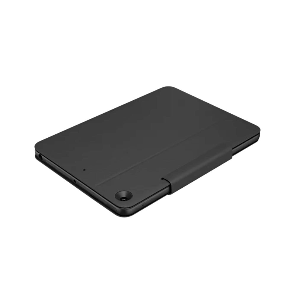 Logitech iPad 10.2" (2021 / 2020 / 2019) Rugged Folio Keybaord (Dansk/Nordisk Tastatur med Deksel) - Graphite