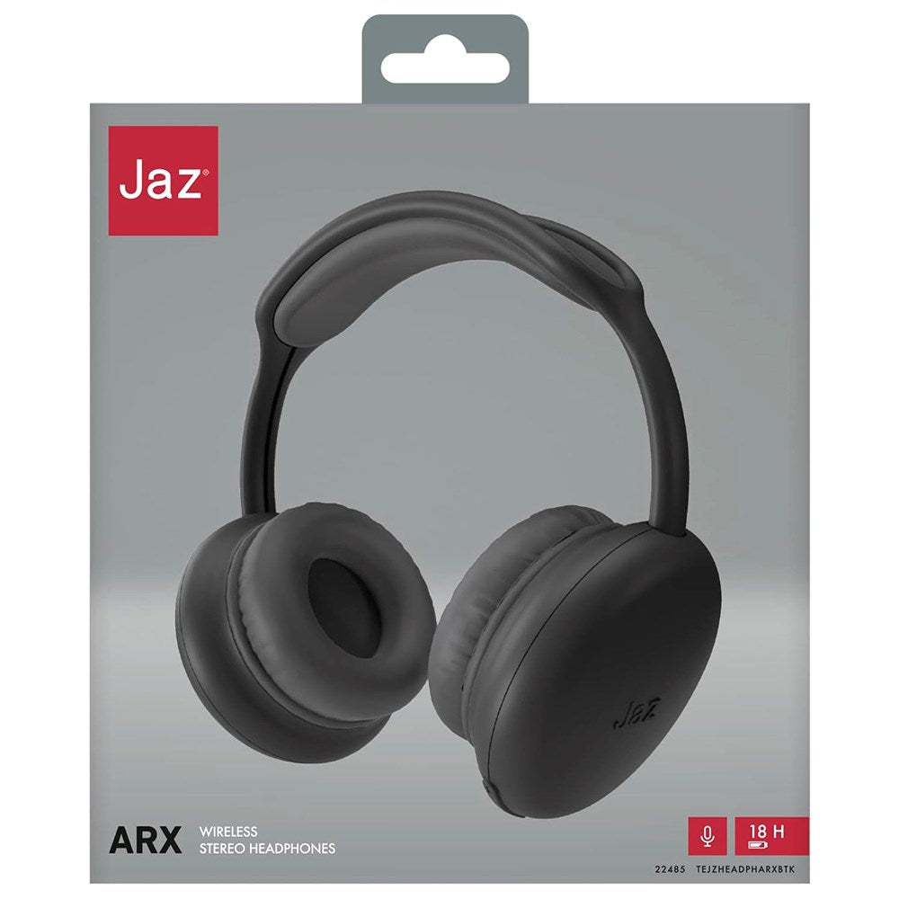 Jaz Arx Trådløse Bluetooth On-Ear Hodetelefoner - Svart