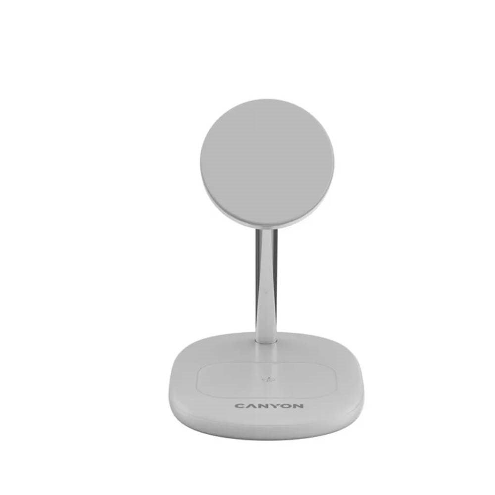 Canyon WCS 205 15W Qi2 Trådløs Lader - MagSafe Kompatibel - Hvit