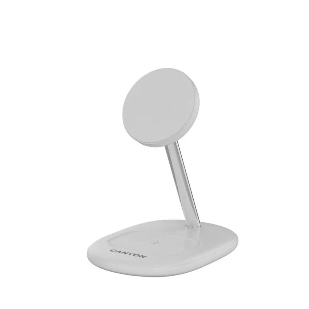 Canyon WCS 205 15W Qi2 Trådløs Lader - MagSafe Kompatibel - Hvit
