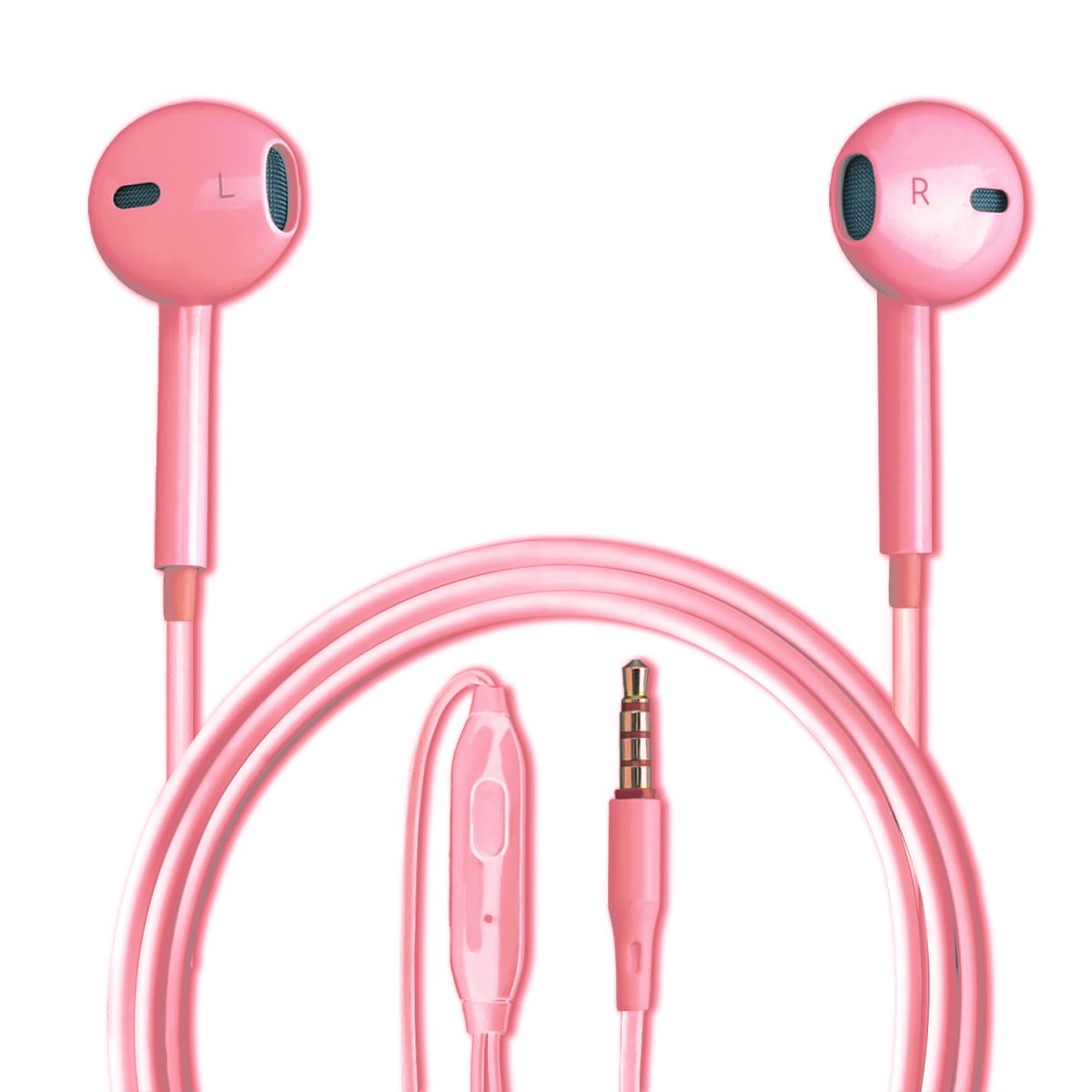 4smarts In-Ear Stereo Hodetelefoner Melody Lite 1.1m - Rosa