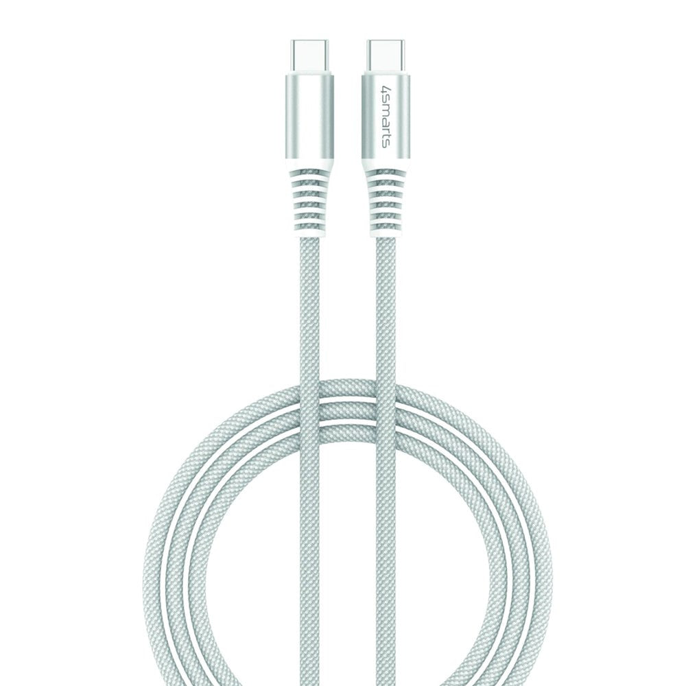 4smarts RapidCord 100W USB-C til USB-C Kabel 300 cm. - Hvit