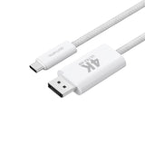 4smarts USB-C til DisplayPort Kabel - 2m - Hvit