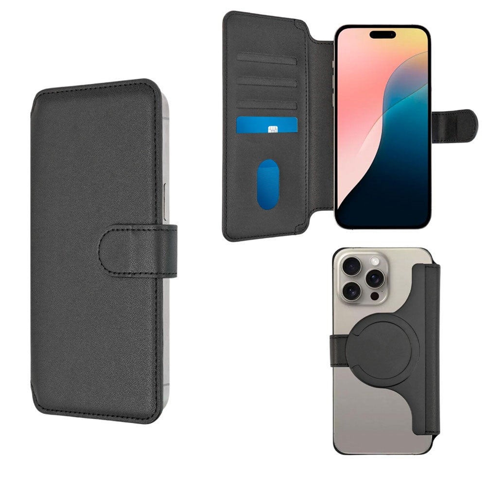 4smarts Universal CardCaddy Flip Deksel XL - 6.7" / 17cm - MagSafe Kompatibel - Svart