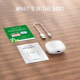 4smarts True Wireless SkyBuds Air Hodetelefoner - In-Ear - Hvit