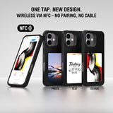 iPhone 17 4smarts E-Ink Deksel - MagSafe Kompatibel - Svart