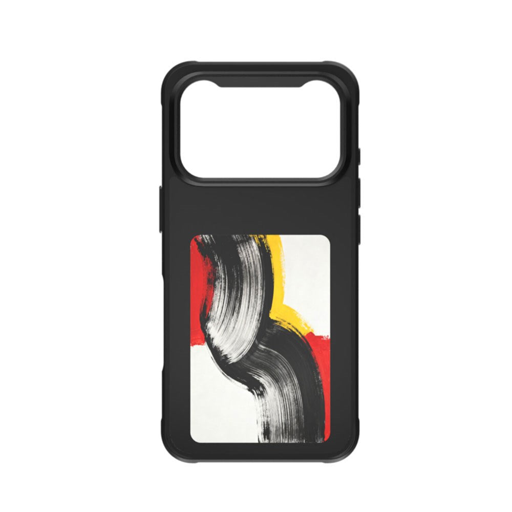 iPhone 17 Pro 4smarts E-Ink Deksel - MagSafe Kompatibel - Svart