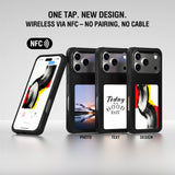 iPhone 17 Pro 4smarts E-Ink Deksel - MagSafe Kompatibel - Svart