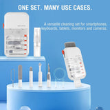 4smarts 10-i-1 Multifunksjonelt Rengjøringssett – Hvit