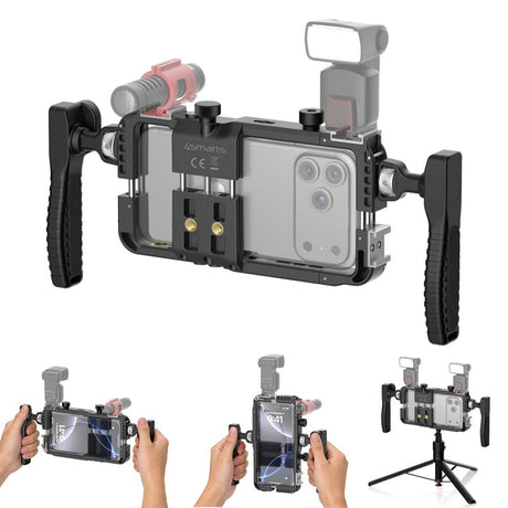 4smarts Universal Mobil Rig med Bluetooth Fjernutløser - Svart