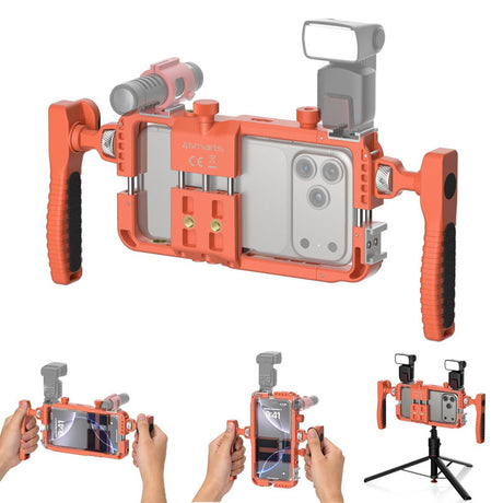 4smarts Universal Mobil Rig med Bluetooth Fjernutløser - Oransje