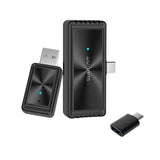 4Smarts Trådløs Adapter m. Skjermspeiling for Apple CarPlay & Android Auto - Svart