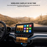 4Smarts Trådløs Adapter m. Skjermspeiling for Apple CarPlay & Android Auto - Svart