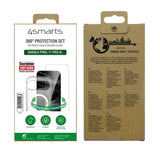 Google Pixel 11 Pro XL 4Smarts 360° Protection Set m. Deksel & Skjermbeskyttelsesglass - Qi2 Kompatibel - Gjennomsiktig