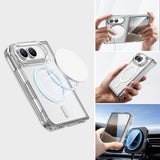 iPhone Duo 4Smarts 360° Protection Set m. Deksel & Skjermbeskyttelsesglass - MagSafe Kompatibel - Gjennomsiktig