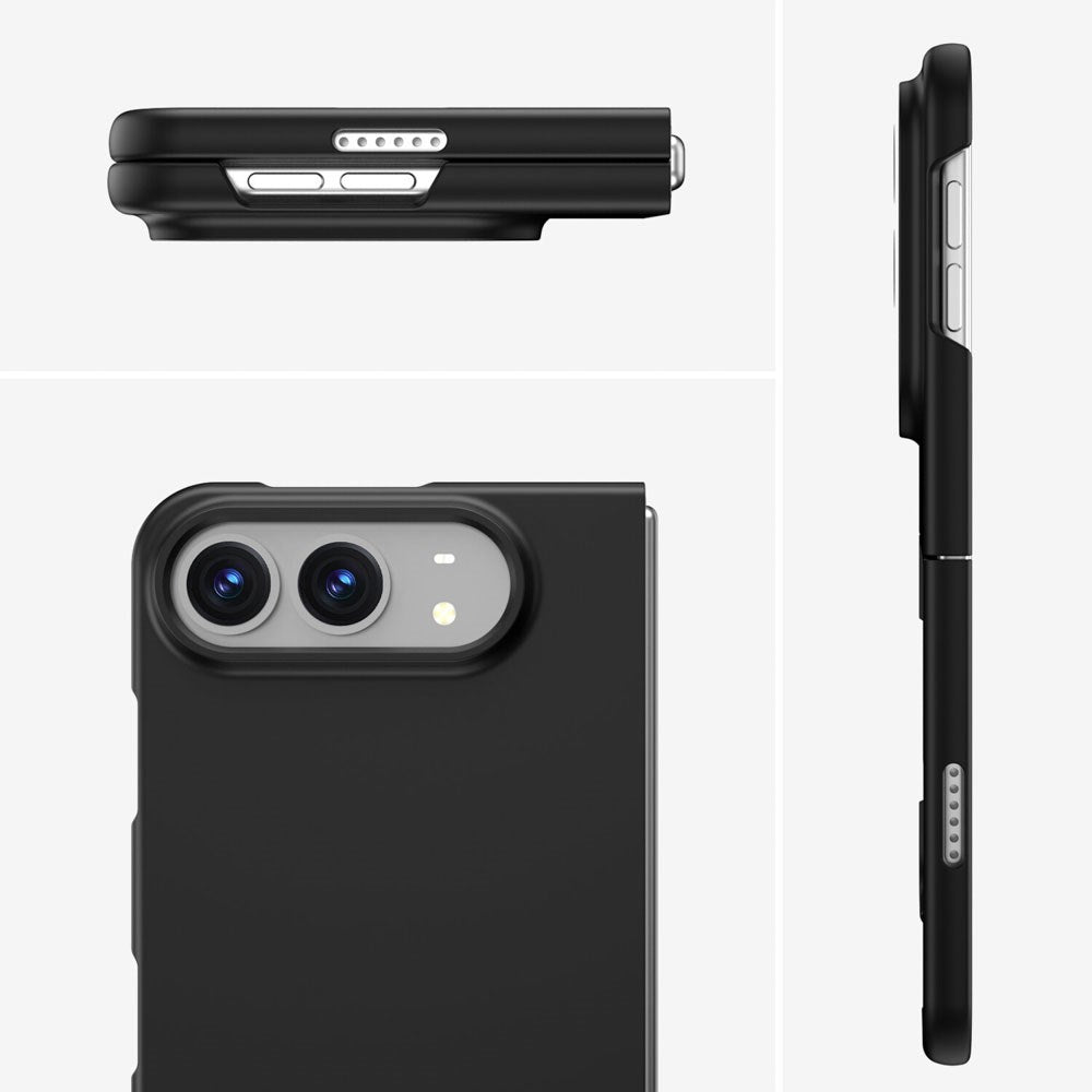 iPhone Duo 4Smarts Silikon Deksel - MagSafe Kompatibel - Svart
