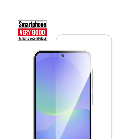 Samsung Galaxy A27 4Smarts Second Glass Skjermbeskytter - Gjennomsiktig