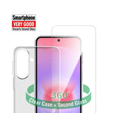 Samsung Galaxy A27 4Smarts 360° Protection Set m. Deksel & Skjermbeskyttelsesglass - Gjennomsiktig