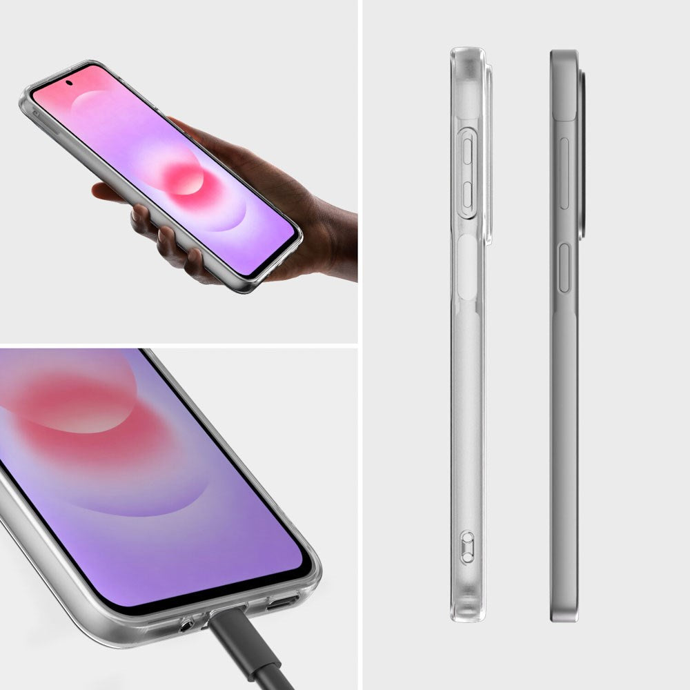 Samsung Galaxy A27 4Smarts 360° Protection Set m. Deksel & Skjermbeskyttelsesglass - Gjennomsiktig