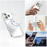 iPhone 18 Pro Max / 17 Pro Max 4Smarts 3-i-1 Premium Starter Set - MagSafe Deksel, Skjermbeskyttelse & 20W Vegglader - Gjennomsiktig / Hvit