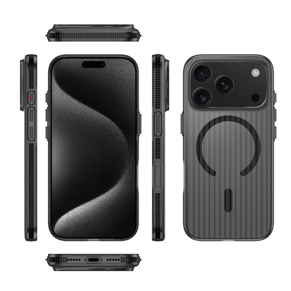 iPhone 18 Pro Max / 17 Pro Max 4Smarts Aero Deksel - MagSafe Kompatibel - Svart