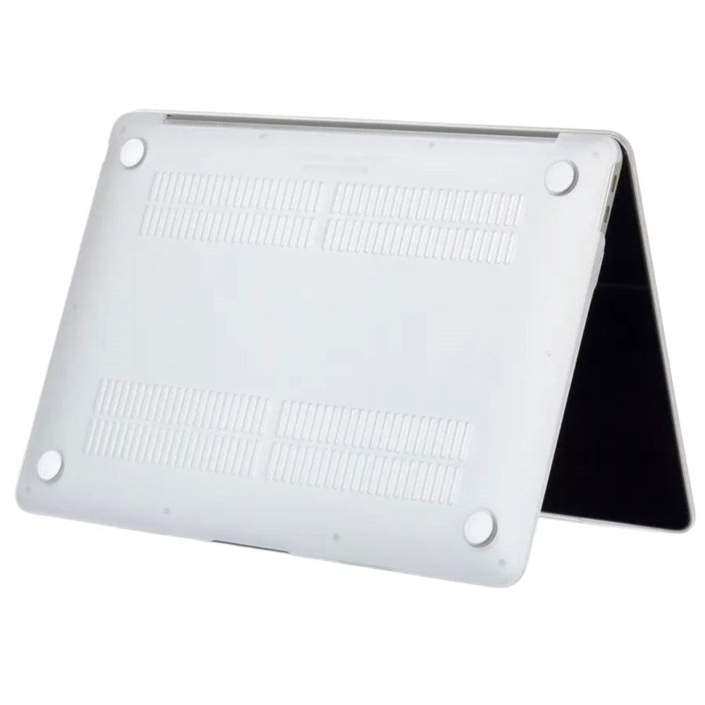 MacBook Air 13 M5/M4/M3/M2 (2026-2022) eSTUFF Hardshell Deksel - Matt Gjennomsiktig