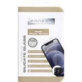 iPhone 12 Mini PANZER Premium Silicate Glass Full-Fit med Kamera Beskyttelse