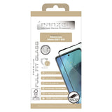 Motorola Moto G51 PANZER Premium Full-Fit Glass - Herdet Glass - Svart Kant