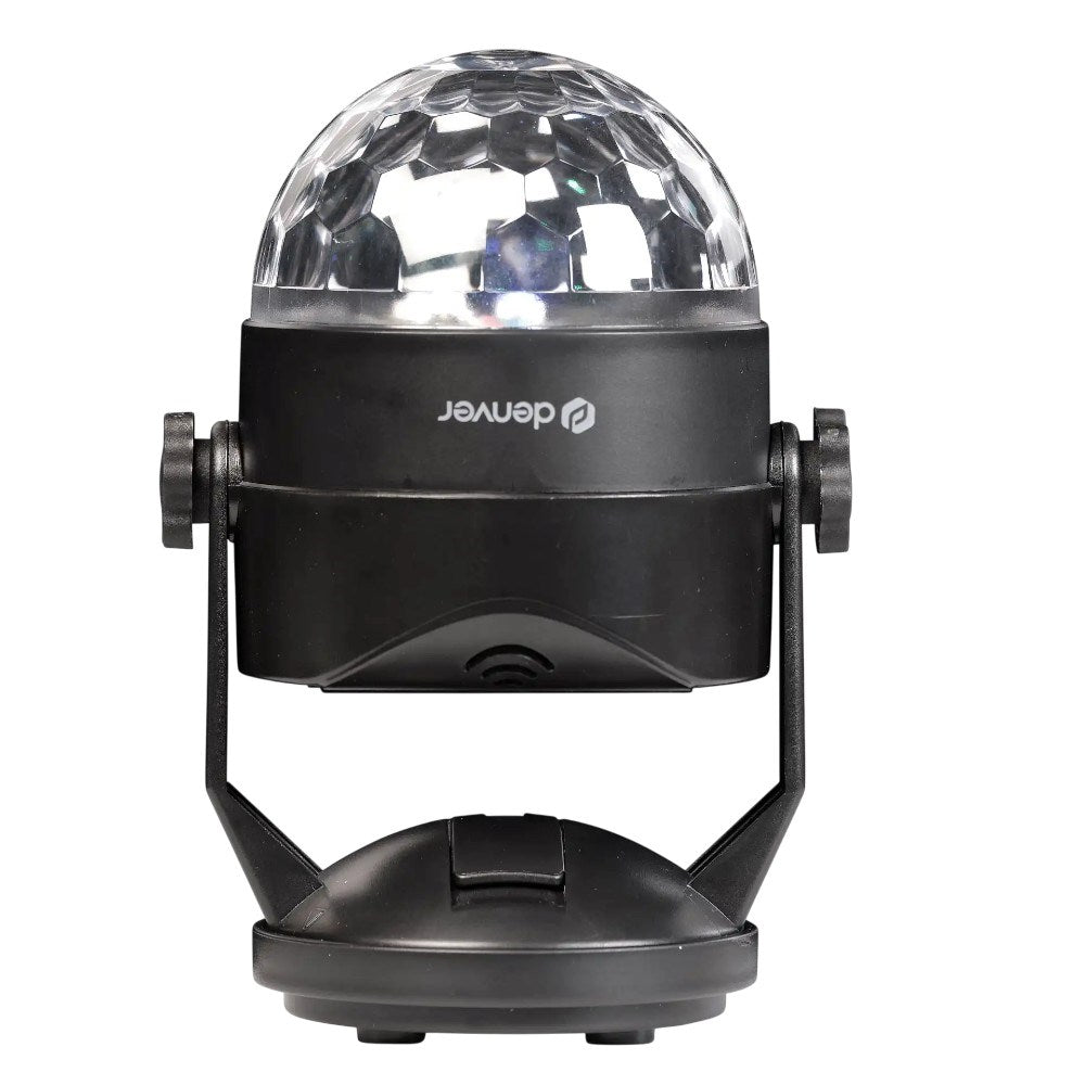 Denver LDB-319MK2 Diskokule m. LED Lys & Lyd - Svart