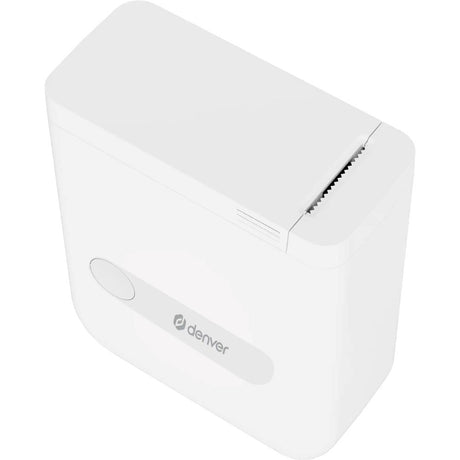 Denver MBP-16 Mini Bluetooth Termisk Skriver m. 4x Termisk Klistremerkepapir - Hvit