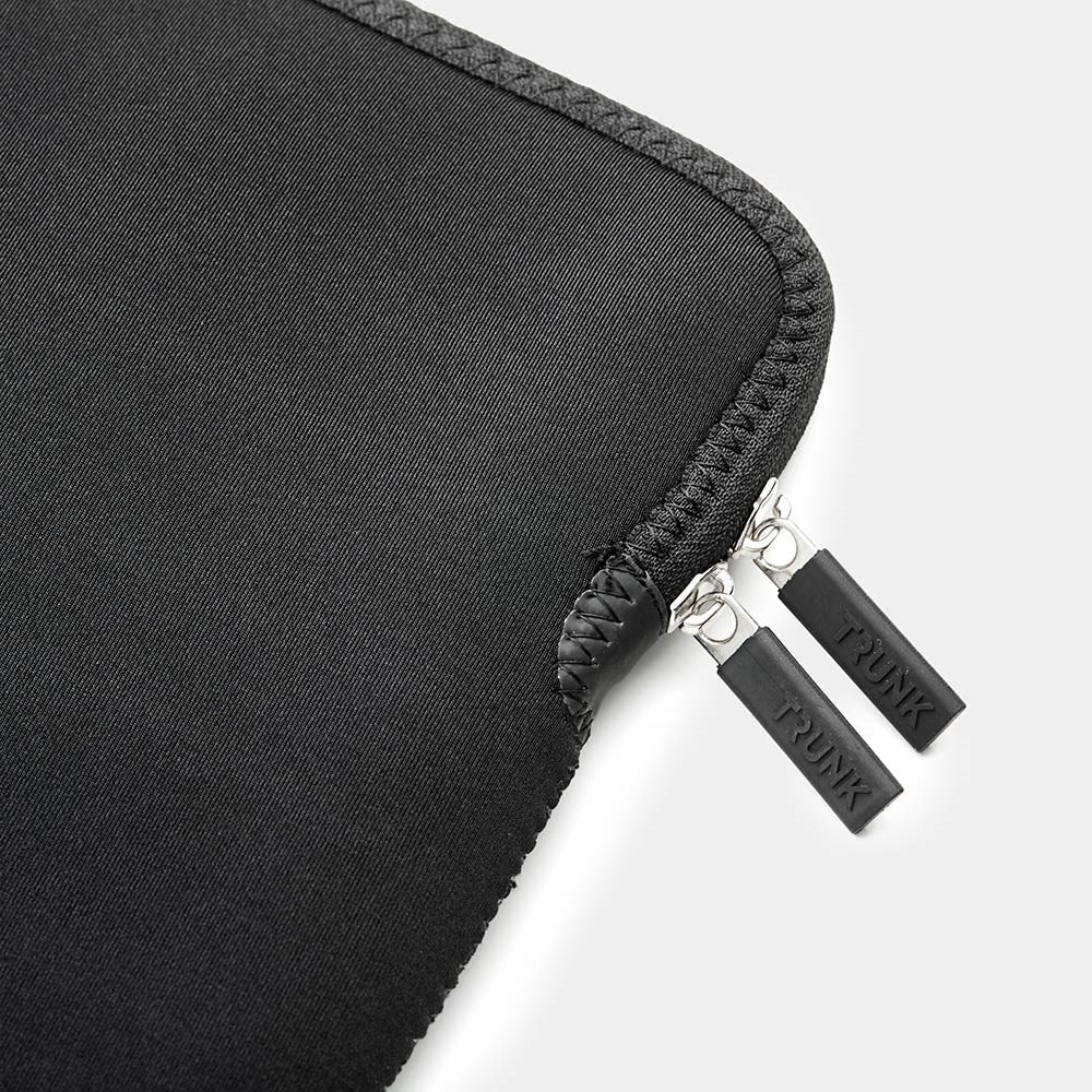 Trunk Neopren Sleeve til Bærbar Laptop 14" (34,5 x 24,5 x 2 cm) - Black