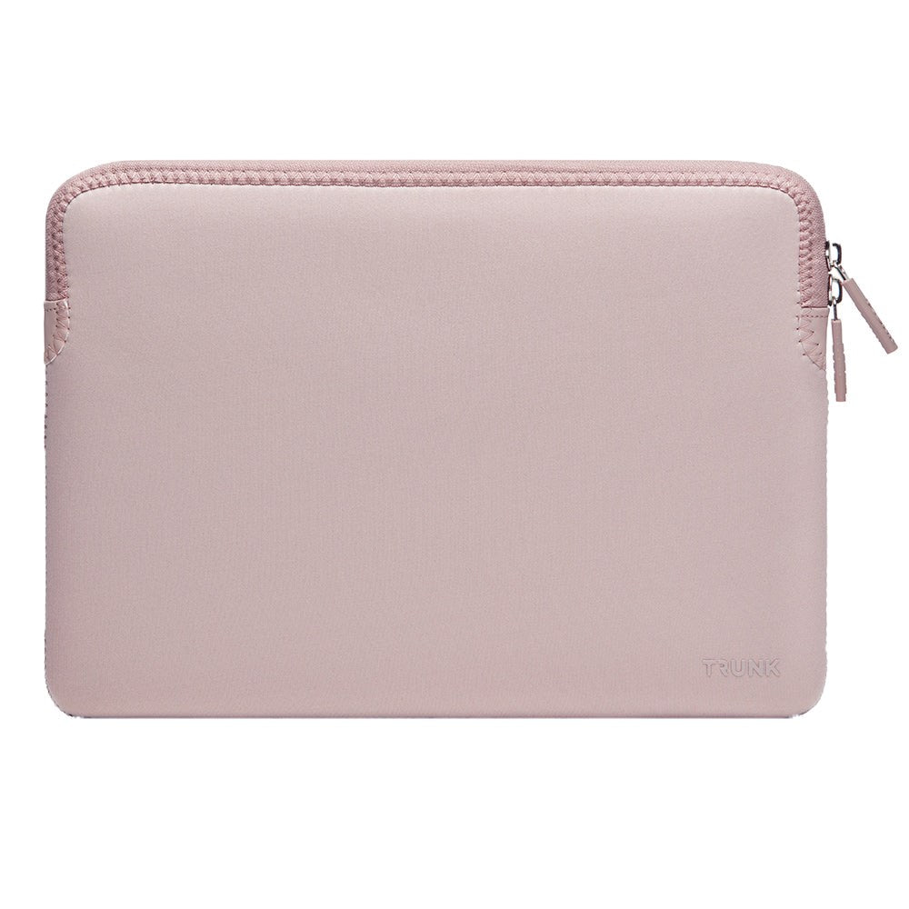 Trunk Neopren Sleeve til Bærbar Laptop 13,3" (33 x 23,5 x 2 cm) - Warm Rose