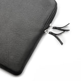 Trunk Ekte Skinn Sleeve til Macbook 13" (32 x 23 x 2 cm) - Black