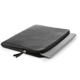 Trunk Ekte Skinn Sleeve til Macbook 13" (32 x 23 x 2 cm) - Black