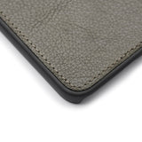 Trunk iPhone 12 Mini Ekte Skinn Deksel med Avtakbart Deksel - Grønn