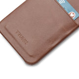 Trunk iPhone 11 / XR Ekte Skinn Deksel med Kortlomme - Brun