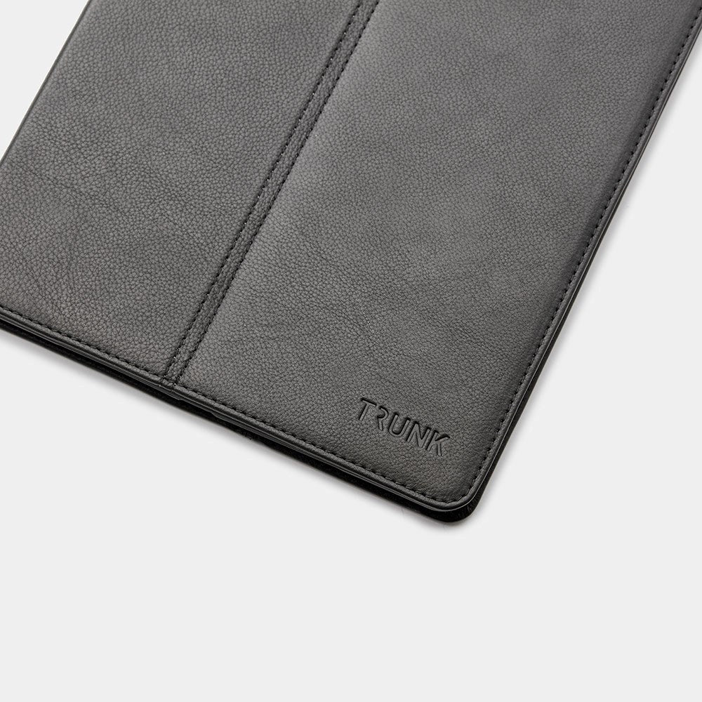 Trunk iPad 10.2 (2021 / 2020 / 2019) / Air 10.5 (2019) Ekte Skinndeksel - Black