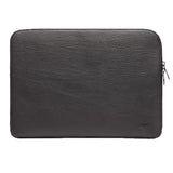 Trunk Vegansk Skinn Sleeve til Macbook 16" (37 x 25,5 x 2 cm) - Black Apple Peel