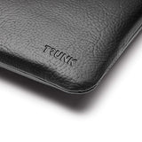 Trunk Vegansk Skinn Sleeve til Macbook 16" (37 x 25,5 x 2 cm) - Black Apple Peel