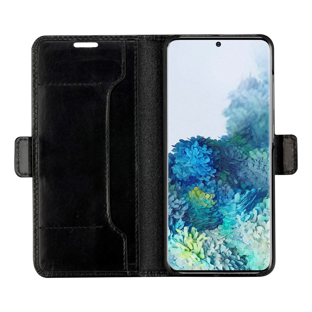 Samsung Galaxy S20+ (Plus) dbramante1928 Copenhagen Slim Ekte Skinn Flip Deksel m. Lommebok - Black