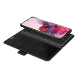 Samsung Galaxy S20 dbramante1928 Lynge 2-i-1 Ekte Skinn Flip Deksel - Black