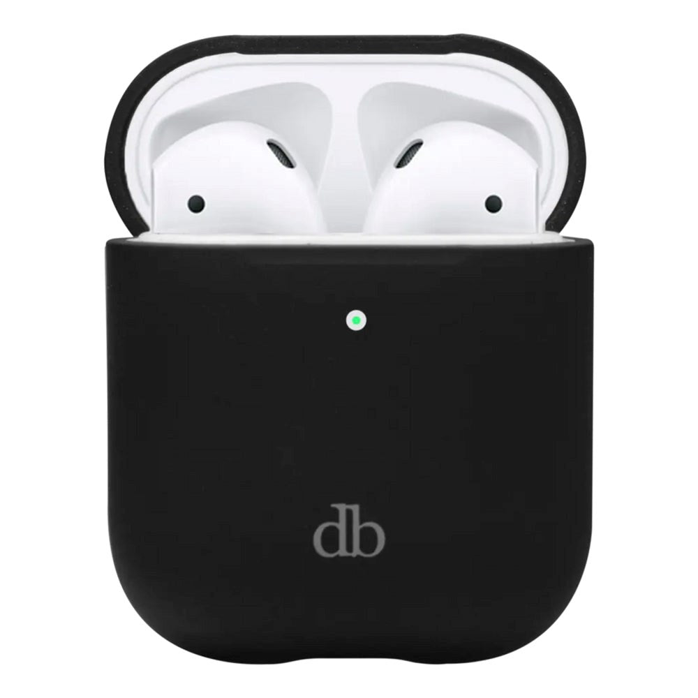 dbramante1928 AirPods (1 & 2. gen.) Costa Rica Silikon Deksel - 100% Resirkulert Plast - Night Black