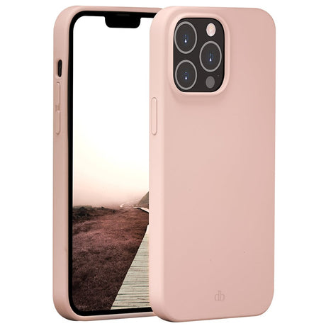 dbramante1928 iPhone 14 Pro Max Costa Rica Silikon Deksel - 100% Resirkulert Plast - Pink Sand