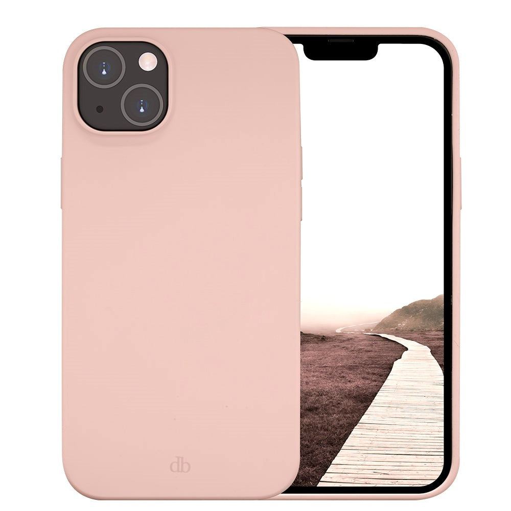 iPhone 14 Plus dbramante1928 Greenland Deksel - 100% Resirkulert Plast - Pink Sand