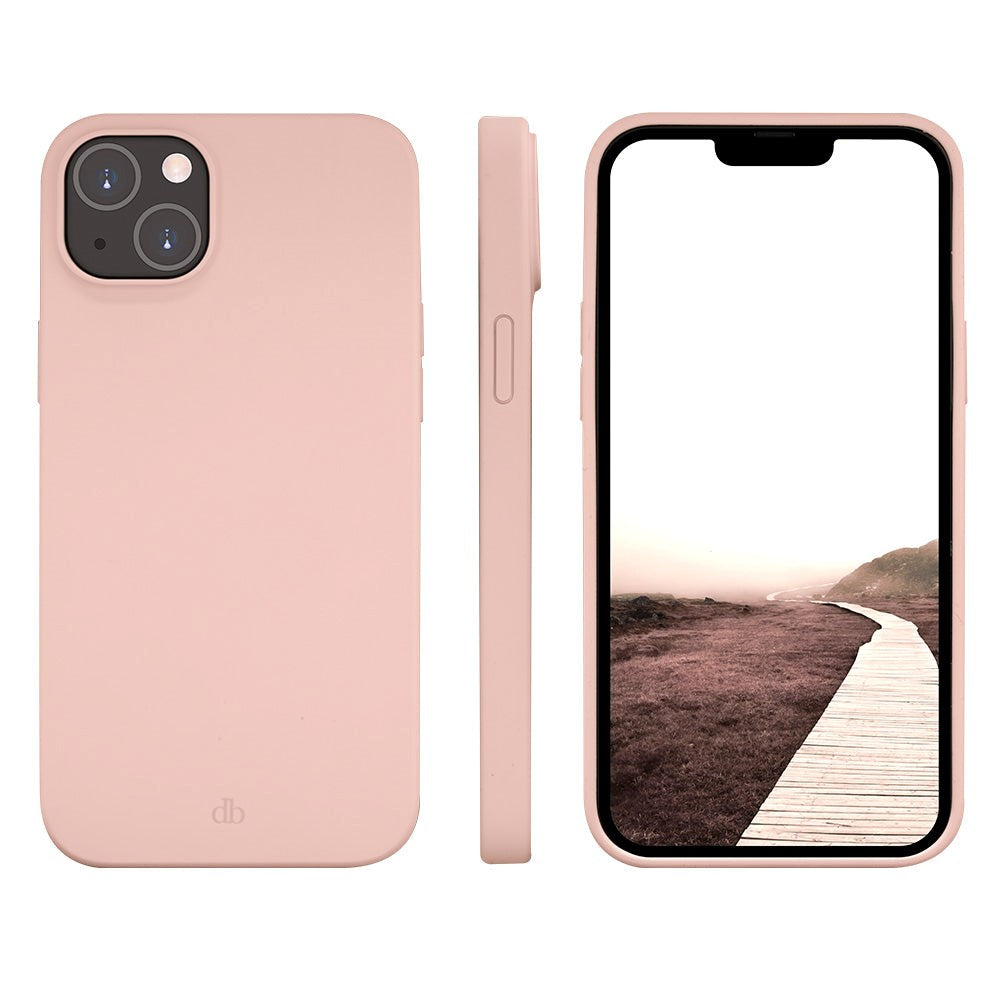 iPhone 14 Plus dbramante1928 Greenland Deksel - 100% Resirkulert Plast - Pink Sand